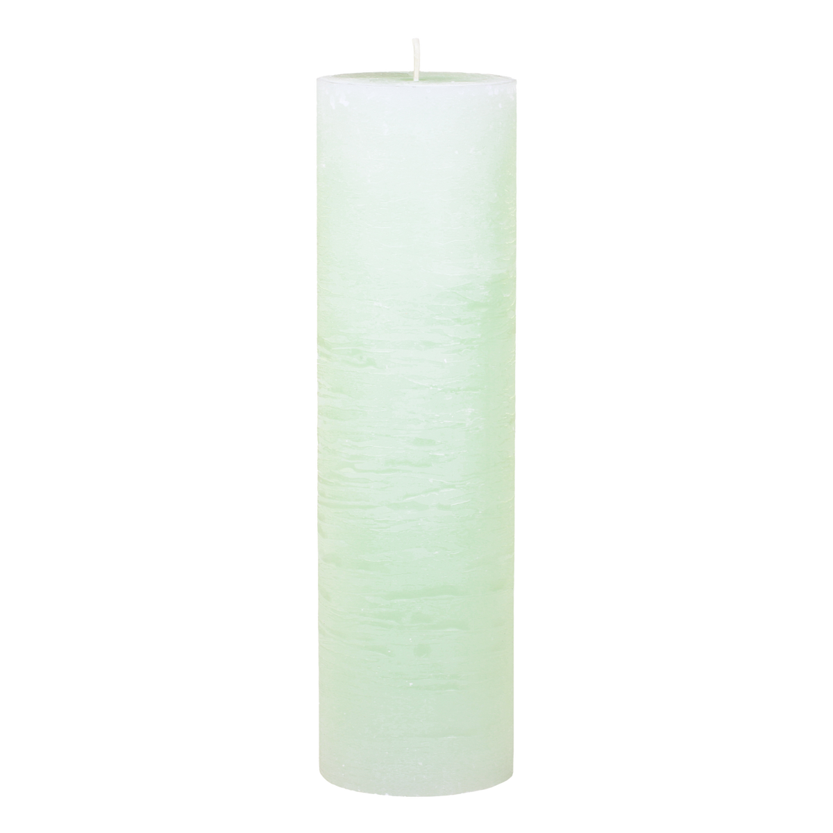 Macon Pillar candle rustic 210 h H35/D10 cm bright verte