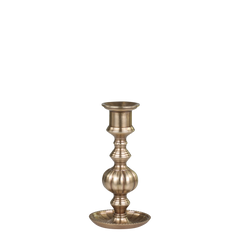 Candlestick brass H14/D7.5 cm antique brass