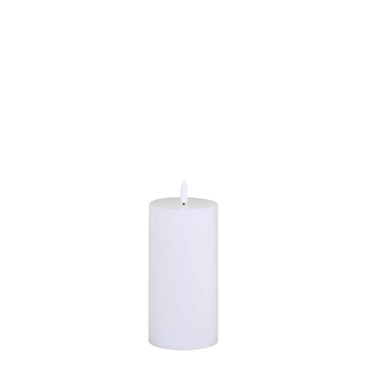 Pillar Candle LED H15/D7.5 cm white