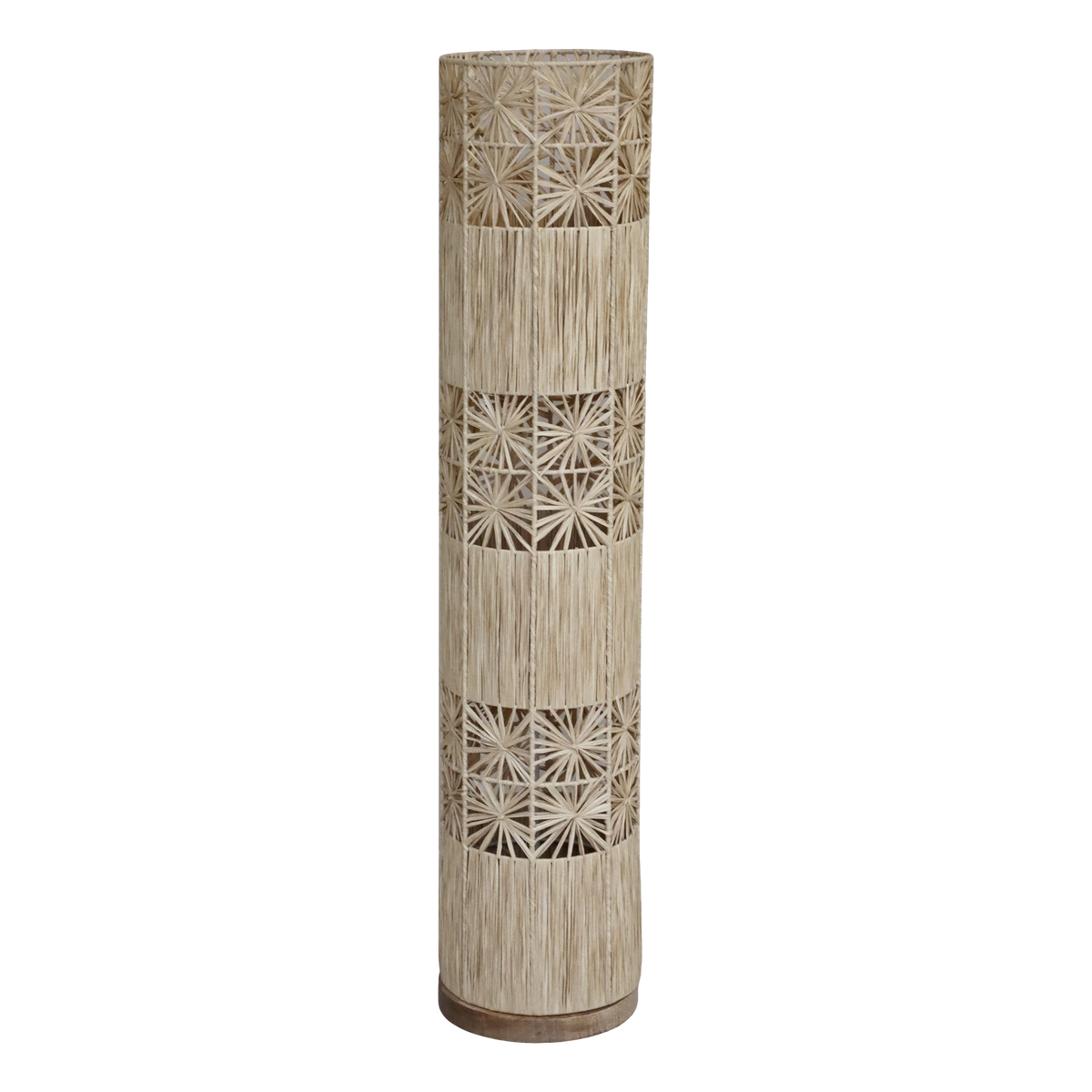 Floor Lamp in natural wicker H127/D28 cm nature