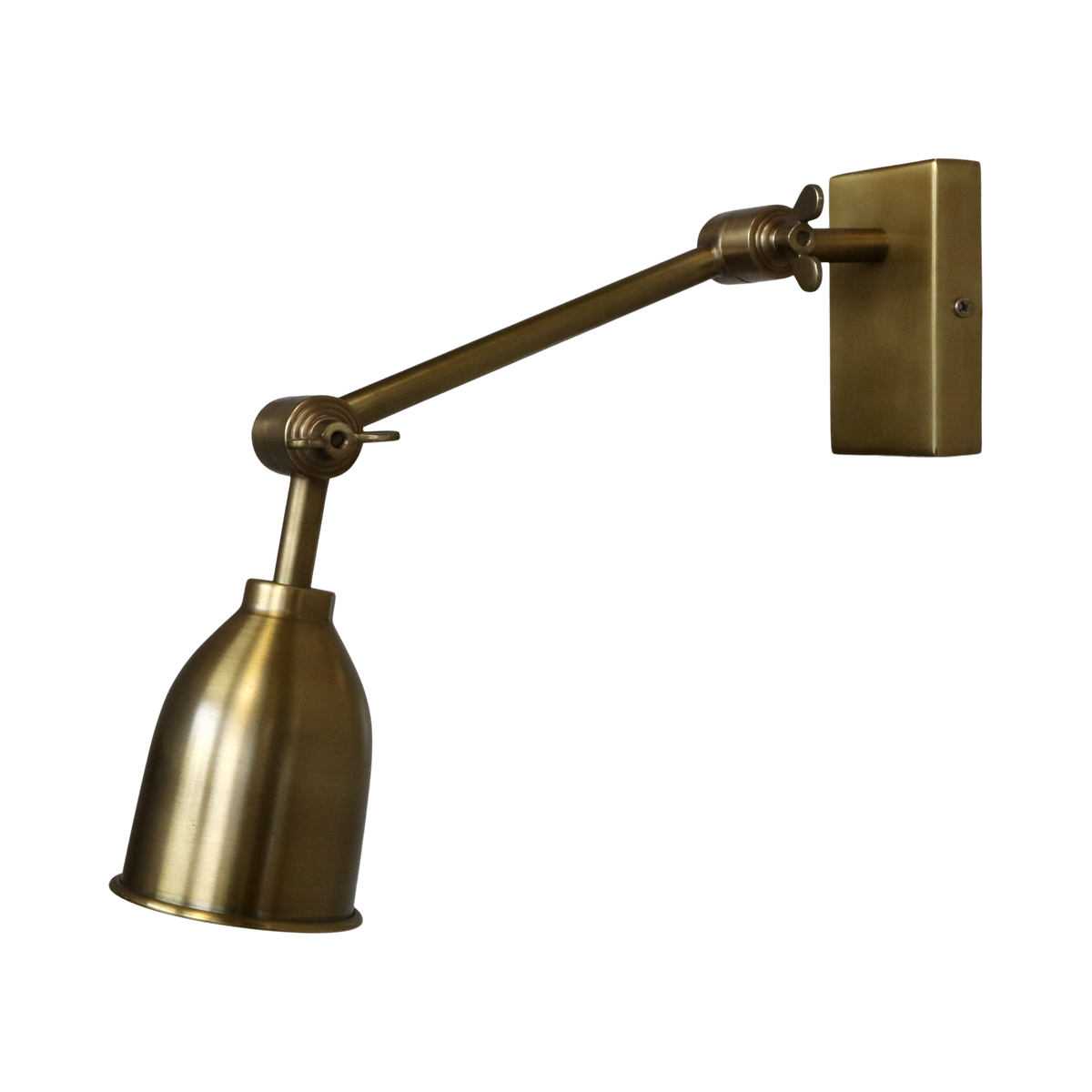 Lamp for wall H18/L8/W30 cm antique brass