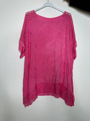 Blonde T-shirt med bord - ITJULI25 by Miss Chiara