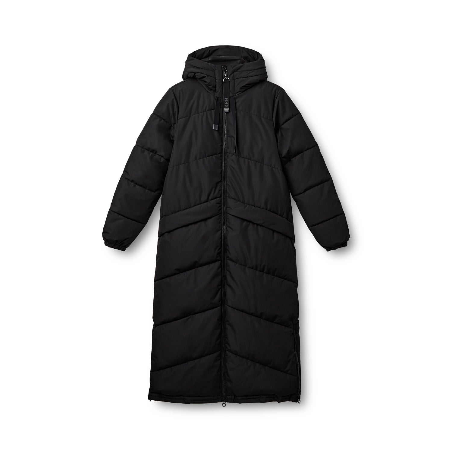 KPHAira maxi long jacket Meteorite by Kopenhaken