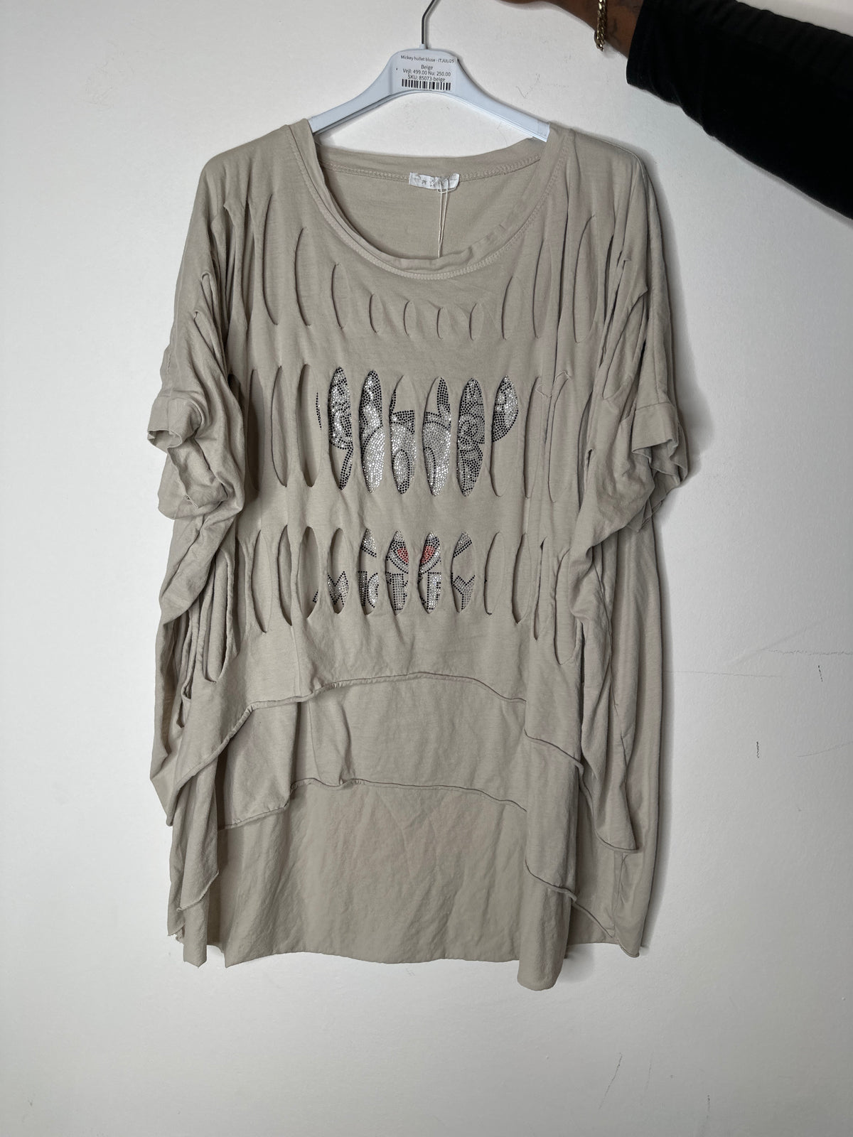 Mickey hullet bluse - ITJULI25 by M8