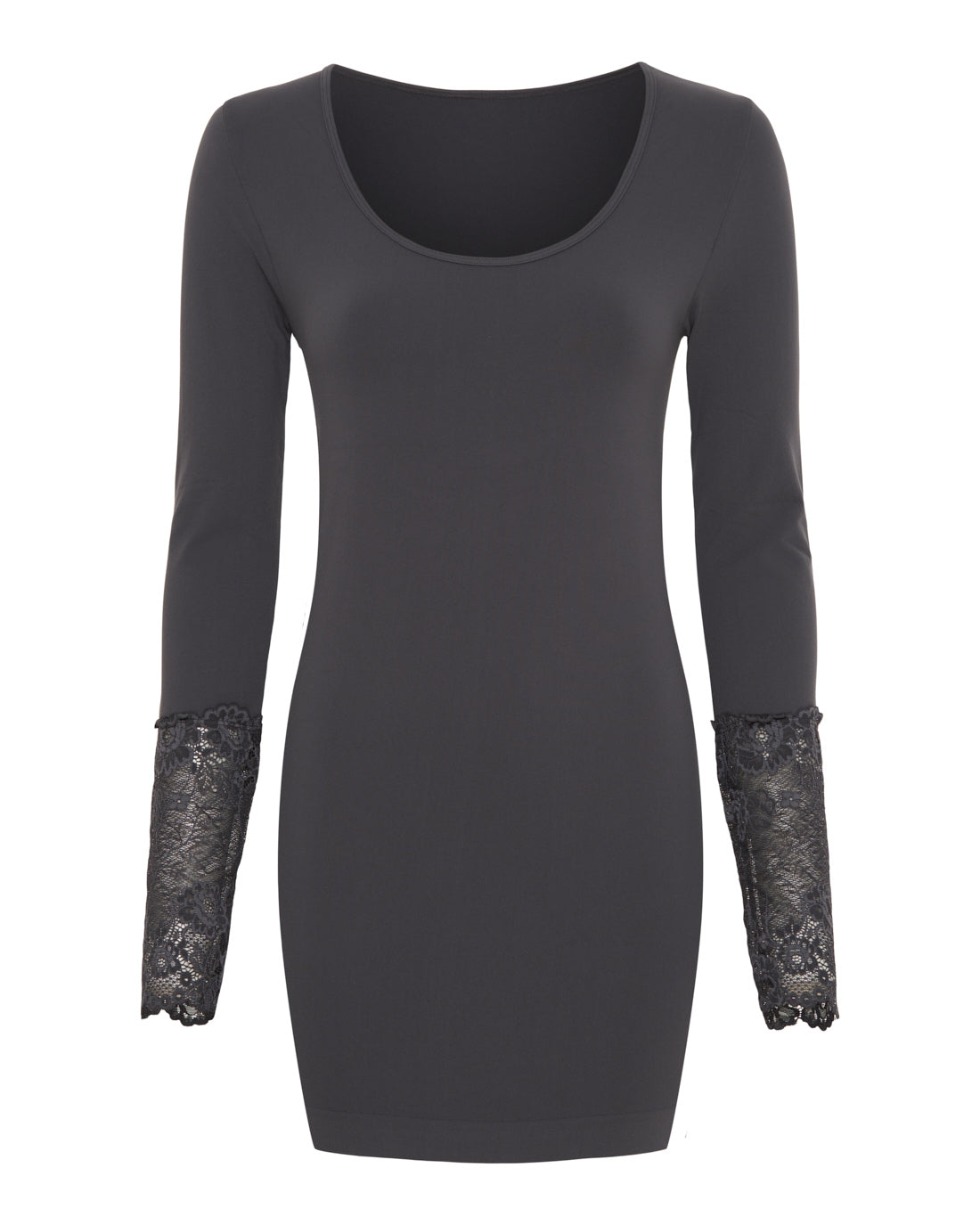 Mary Blouse lace LS Plus by Tim og Simonsen
