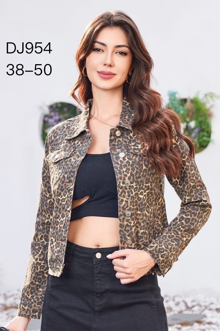 Leopard cowboyjakke by G-Smack