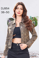 Leopard cowboyjakke by G-Smack