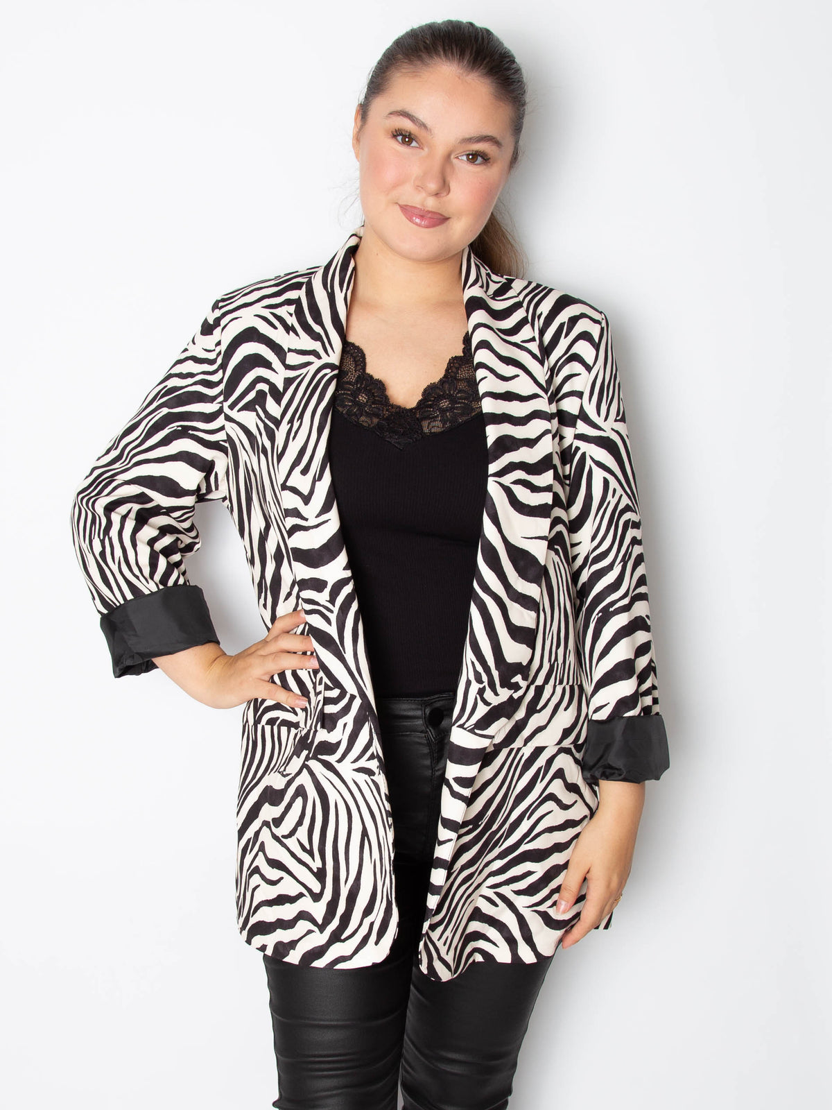 Zebra blazer