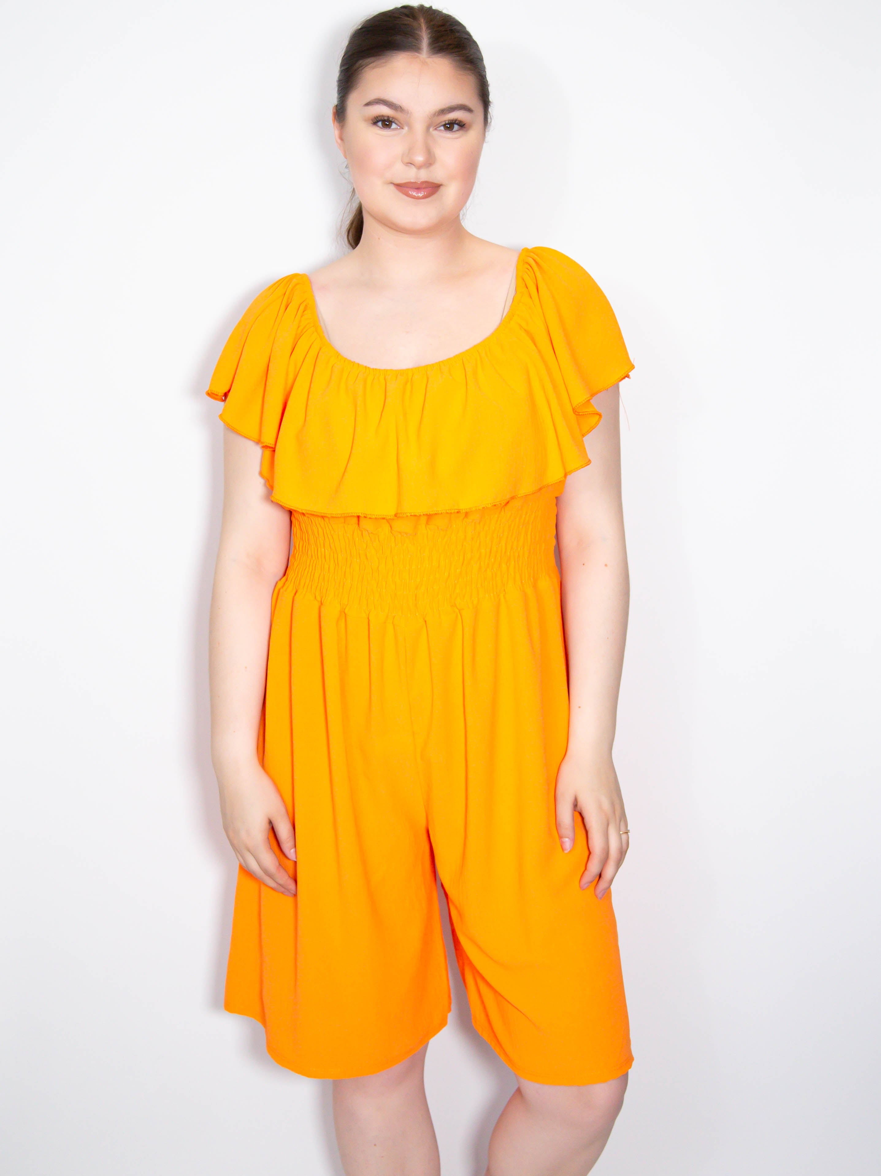 Flæseplaysuit - Str. 38-48 -