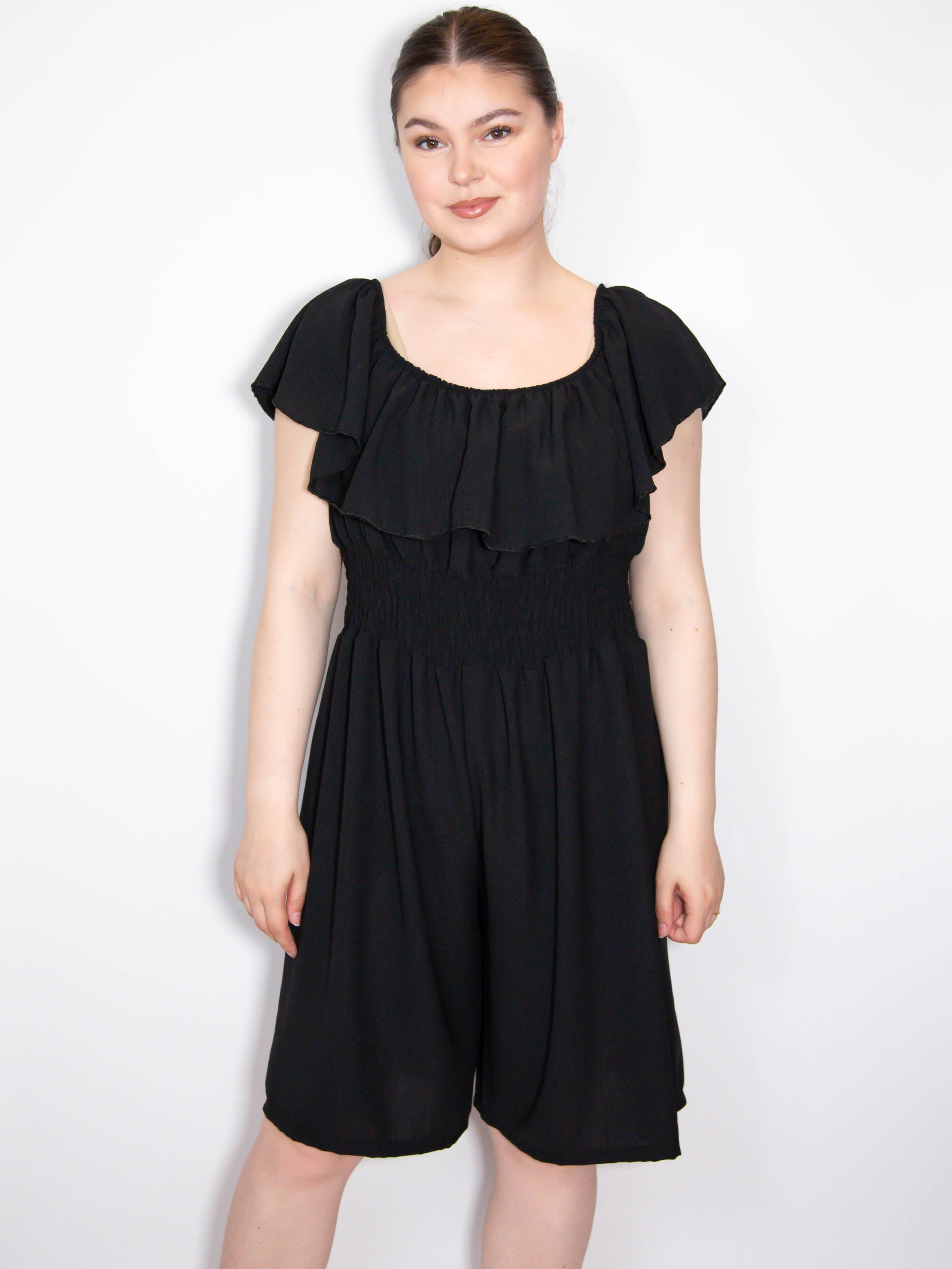 Flæseplaysuit - Str. 38-48 -