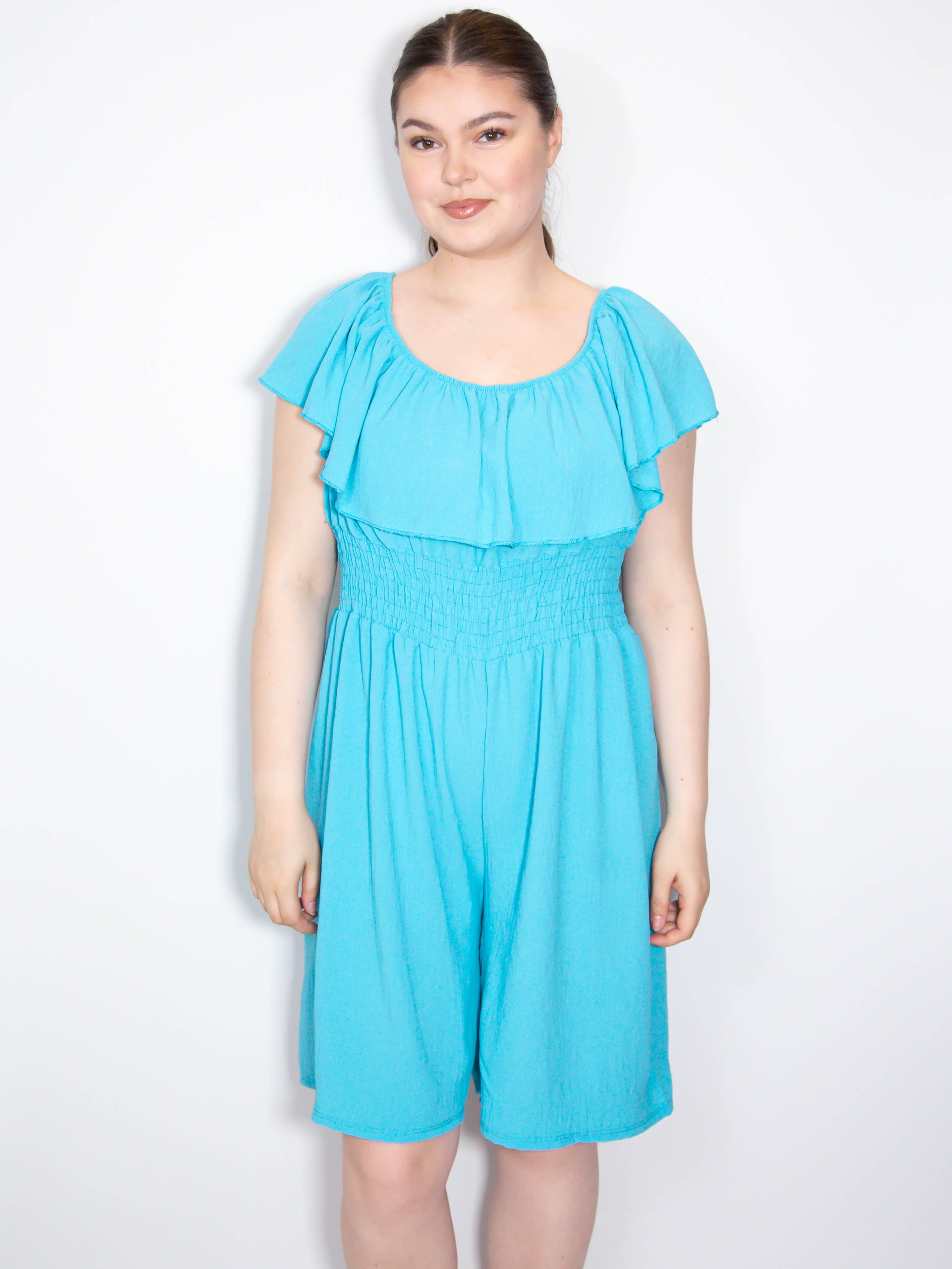 Flæseplaysuit - Str. 38-48 -