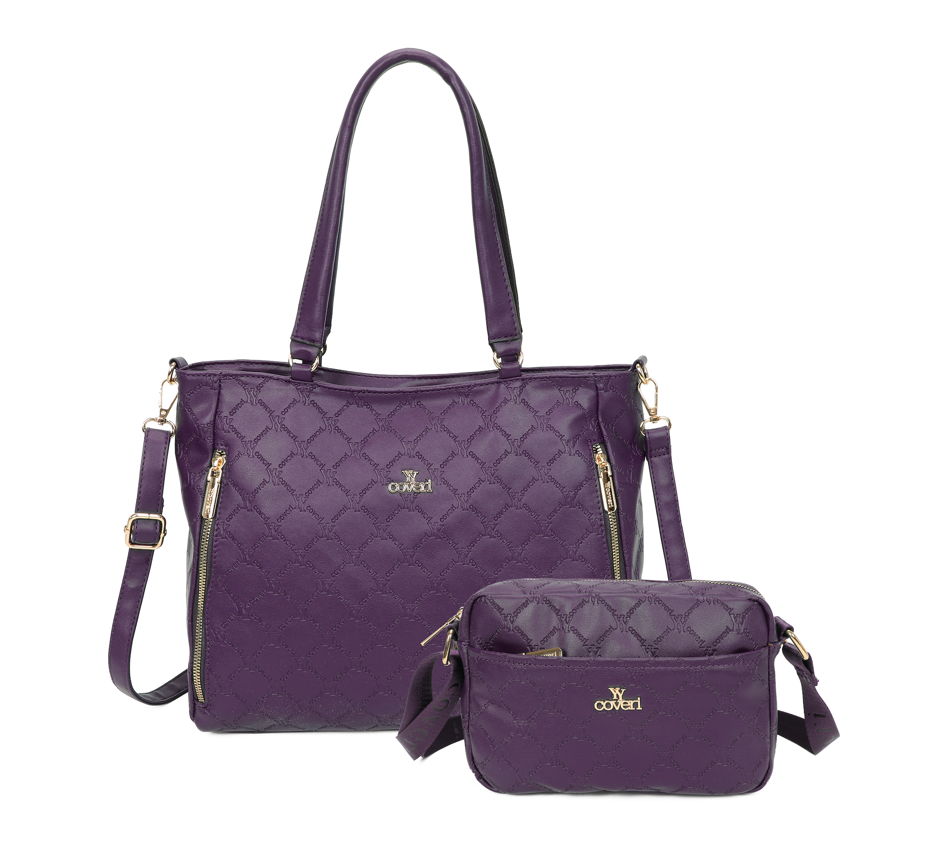 2 i en - Shopper og crossbody taske 35x11x30