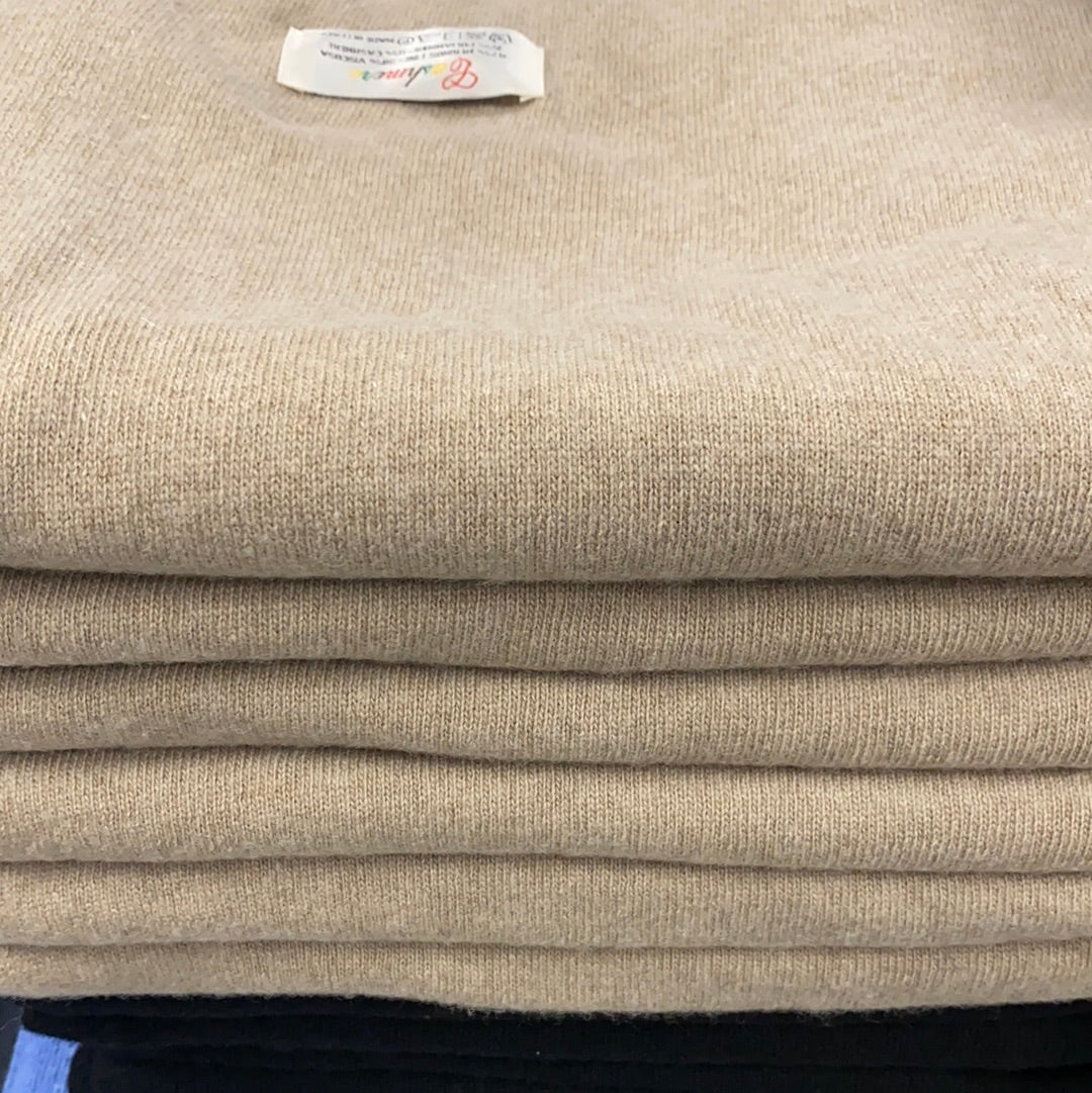 Cashmere stola taupe